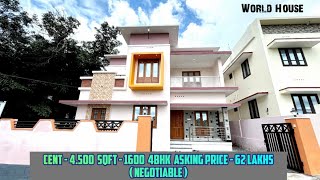 Contemporary Model 4Bhk New villa for sale in trivandrum Malayinkeezh main road side 🏡new villa [upl. by Eleon693]