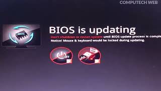 How to Update BIOS on MSI Motherboard  StepbyStep Guide MSI A320M PROVDS V2 [upl. by Sofie917]