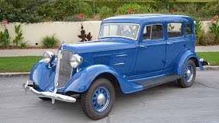 1934 Plymouth PE Deluxe Sedan Fully Restored Gorgeous SOLD [upl. by Chemarin]