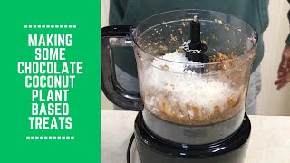 Lets Make Some Chocolate Coconut Plant Based Treats [upl. by Ehpotsirhc275]