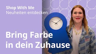 Bring Farbe in dein Zuhause  Shop With Me – IKEA Neuheiten entdecken mit Anna [upl. by Medwin52]