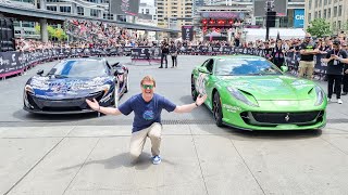 The COMPLETE START of the 2022 Gumball 3000 Supercar Rally in Toronto [upl. by Varhol]