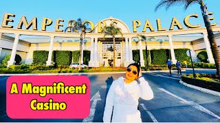 Emperors Palace Casino Joburg  Places to visit in Joburg South Africa Travel Vlog viralvideo [upl. by Akemal]