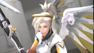 Overwatch  Random Mercy Animation [upl. by Ignatius]