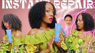 Fenty Hair INSTANT Damage Repair Review  ComeBack Kid  Twist amp Wash N Go  3 day Results  Week 19 [upl. by Ecnadnac]