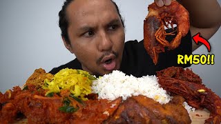 Awal bulan boleh la makan nasi kandar macam ni mukbang malaysia [upl. by Connett]