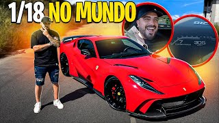 FERRARI 812 SuperFast NOVITEC NLARGO PORTUGUÊS  118 NO MUNDO [upl. by Harbot]