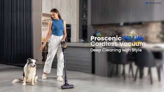 Meet Proscenic P11 Lite Cordless Vacuum Black Deep Cleaning with Style [upl. by Shane]