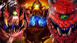 DOOM ORIGINS  WHAT IS THE CACODEMON PAIN ELEMENTAL HISTORY AND LORE EXPLAINED [upl. by Nagrom]