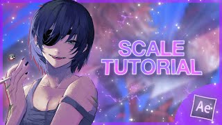 Best Scale Transition  after effects tutorial amv [upl. by Ruddy]