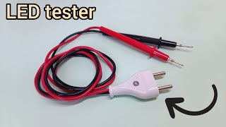 Home Made LED and Diode Tester Auto Voltage  Simple and Useful [upl. by Codd]