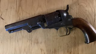 Colt 1849 31 caliber Original Colonel Colt Marking NY [upl. by Oicapot]