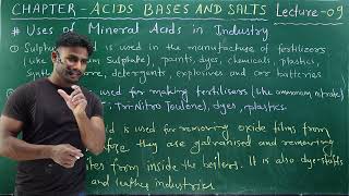 Acids Bases and Salts  Lecture  09  Class 10th CBSE  acidsbasesandsalts [upl. by Zehc]