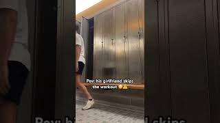 Pov his girlfriend skips the workout 😳⚠️ shorts  sebb and dion sebasdion [upl. by Cly548]