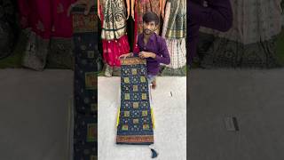 A very beautiful pure pasmina silk blue colour Sarees trending youtube instagram saree fashion [upl. by Kendry565]