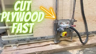 HOW TO CUT PLYWOOD FAST [upl. by Inuat]