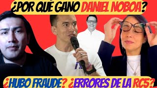 ¿La privatización o el progresismo ¡Hubo fraude ANÁLISIS del LUISA GONZÁLEZ VS DANIEL NOBOA [upl. by Notselrahc]