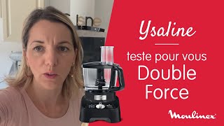 MOULINEX  Test et avis sur le Double Force 1000W  un robot multifonction associé à un blender [upl. by Enaej782]