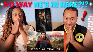 Marvel Studios quotDoctor Strange in the Multiverse of Madnessquot Official Trailer REACTION [upl. by Charmane]