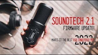 SoundTech 21 update makes it the best budget USB condenser mic 2022  Firmware update tutorial [upl. by Stockmon]