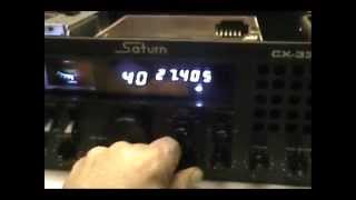 Connex Saturn CX33 SSB 10 Meter upgrade [upl. by Xirdnek279]