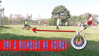 ME FUI A PROBAR DE PORTERO A LAS CHIVAS 🐐 DEL GUADALAJARA ⚽ FUERZAS BÁSICAS REBAÑO SAGRADO VISORIAS [upl. by Radborne]