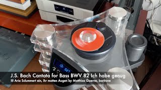 JS Bach BWV 82 Ich habe genug III Aria Schlummert ein ihr matten Augen by Matthias Goerne [upl. by Nnahteb317]