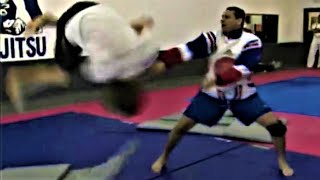 FIGHT SCENE by JJ PERRY and ANDRE LIMA 2007 TAEKWONDO MMA JIUJITSU MOVIE TRAINING STUNTMAN ACTION [upl. by Grani]