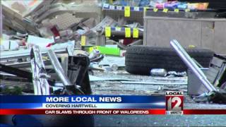 Car crashes into local Walgreens [upl. by Walls]