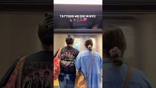 Tattoos We Did During Our NYC Guest Spot tattooartists nyc guestspot tattooshop pmubrows [upl. by Neelasor]