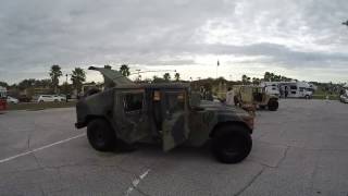 Humvee trip to Tampa FL  Touch a truck event [upl. by Sherlocke]