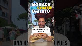 COMER BARATO EN MÓNACO 🇲🇨 SÍ ES POSIBLE Y ADEMÁS BRUTAL [upl. by Hartmunn]