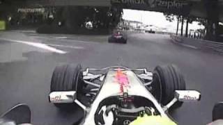 F1 2007 GP Monaco L Hamilton onboard first lap [upl. by Naras]