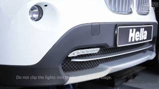 HELLA LEDayLine DRL Installation Video [upl. by Telrahc]