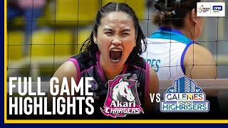 AKARI vs GALERIES TOWER  FULL GAME HIGHLIGHTS  2024 PVL ALLFILIPINO CONFERENCE  APRIL 6 2024 [upl. by Nellak]