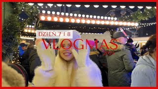 VLOGMAS 7 i 8  SESJA NA JARMARKU DZIEŃ W DRESIE 📸 [upl. by Greenes928]