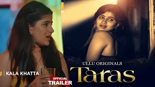 Taras  Official Trailer  Ullu App  Ullu New Web Series Taras  Sarika Salunkhe [upl. by Murdock187]