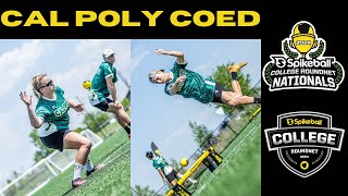 Cal Poly Coed  Spikeball College Roundnet Nationals 2024 [upl. by Merlin490]