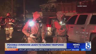 Possible overdose leads to hazmat response in OC [upl. by Cohberg]