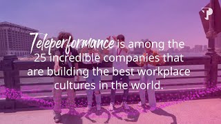 25 Worlds Best Workplaces 2022  Teleperformance [upl. by Anytsyrk]