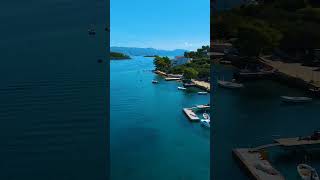 Lumbarajsko Račišče Lumbarda Korčula Croatia FPV SHORTs drone croatiatourism discovercroatia [upl. by Esorbma]