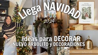 Llega LA NAVIDAD Nueva DECORACIÓN y NUEVO ÁRBOL 🎄Adornos ELEGANTES IDEAS para DECORAR  Temu DECOR [upl. by Sauer489]