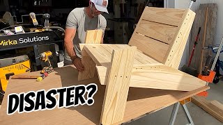 15 chair CHALLENGE diy DISASTER you WON’T believe [upl. by Marshall]