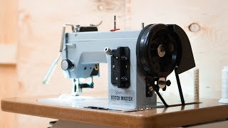 Review of the Tandy Stitchmaster Pro Leather Sewing Machine [upl. by Eirollam]