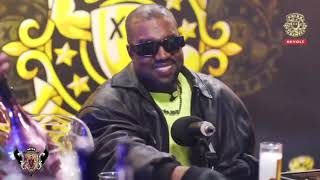 aka Kanye West Smokes Weed On Drink Champs amp Talks Influential Artist [upl. by Eiramoj]