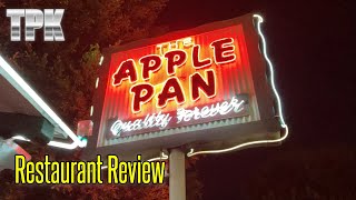 The Apple Pan 🍎🍔🥧  Restaurant Review [upl. by Sacha]