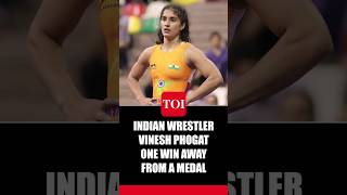 Paris Olympics 2024 Vinesh Phogat Enters SemiFinals Defeats Tokyo Games Gold Medalist [upl. by Evatsug]