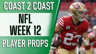 Best NFL Week 12 Player Props  NFL Prop Bets Today [upl. by Germaine]