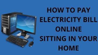 How to pay online CESC electric bill in 5 minutes sitting in your home [upl. by Ynatterb175]