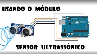 Arduino – Usando o módulo sensor ultrassônico [upl. by Reiser]